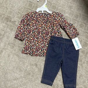 Carter’s Baby Girl Outfit 3 months NWT